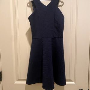 Bloomingdales Sally Miller Couture blue party dress
